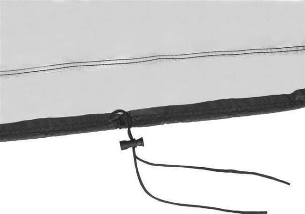 Trekk til hengestol 155 x 225 x 155 cm, svart