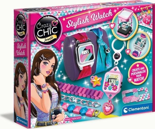 Clementoni Crazy chic snyggt armbandsur 18639