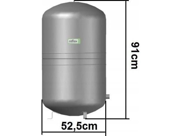Reflex WZB VESSEL. WHAT. N-140, 1 ": 6BAR, GRAY