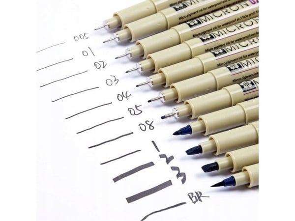 BRUYNZEEL SAKURA Sakura Pigma 08 Micron Fineliner 49 Svart 0,5 mm