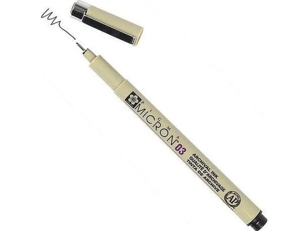 BRUYNZEEL SAKURA Sakura Pigma 03 Micron tusj 0,35 mm 49 Black