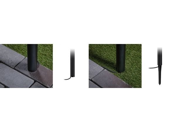 Paulmann 94385, Utendørs bakkebelysning, Sort, Aluminium, IP65, Hage, II