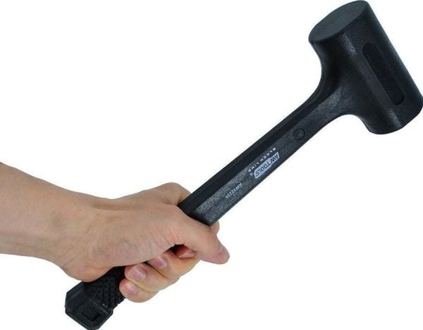 AW-Tools AWTOOLS slägga plasttrabankis 1000 g svart LINE