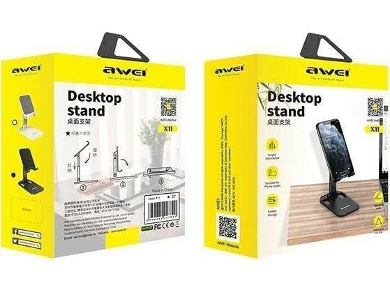AWEI skrivbordshållare (X11) svart
