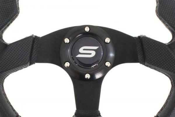 SLIDE_F SLIDE styre 320mm offset:0mm Svart skinn