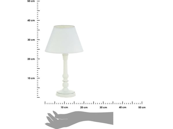 Atmosphera bordlampe hvit (121560)