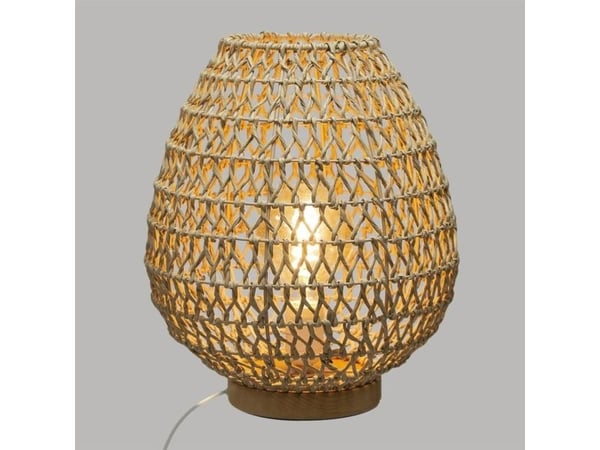 Bordlampe Atmosphera nattlampe Etel Nature azurblå 35,5 cm