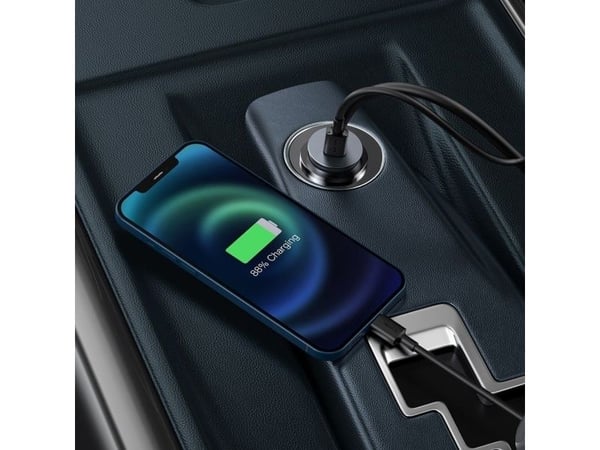 Baseus bildeler/lader Share Together 2x USB / 2x USB Type C 120W PPS PD grå (CCBT-A0G)