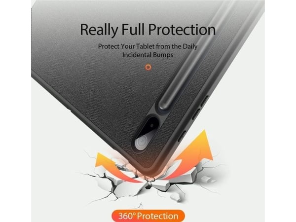 Nettbrettdeksel Dux Ducis DUXDUCIS DOMO GALAXY TAB S7 FE 5G 12.4 T730 / T736B SVART