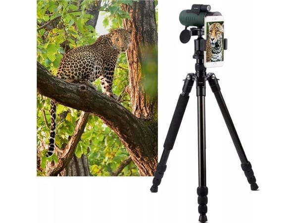 Monokulär kikare 12x50 mm 12x50 Bak-4 FMC