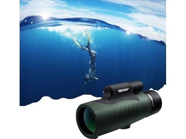 Monokulär kikare 12x50 mm 12x50 Bak-4 FMC
