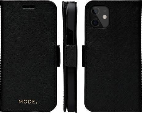 dbramante1928 Milano, Lompakkokotelo, Apple, iPhone 12 mini, 13,8 cm (5.42"), Musta