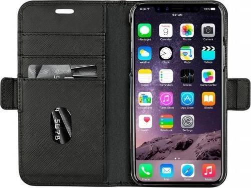 dbramante1928 NYI8NIBL5065, Folio, Apple, iPhone X/Xs, Svart