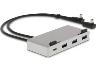 LMP 19095, Koblet med ledninger (ikke trådløs), USB 3.2 Gen 1 (3.1 Gen 1) Type-C, 85 W, 10,100,1000 Mbit/s, Sølv, 5 Gbit/s