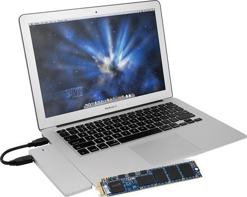 SSD-disk OWC Aura 6G + Envoy 480GB Macbook SSD SATA III (OW-SSDA2A6K480)