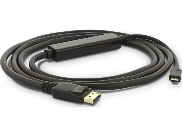 LMP 17092, 1,8 m, USB Type-C, Displayport, Hanstik, Suora, Suora