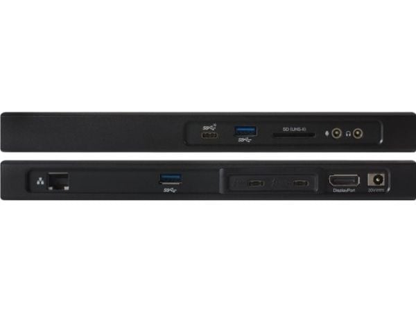 Glyph Thunderbolt 3 NVMe Dock, Langallinen, 3,5 mm, 10,100,1000 Mbit/s, Musta, SD, Yhdysvallat