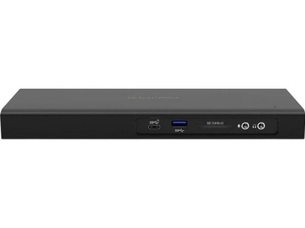 Glyph Thunderbolt 3 NVMe Dock, Langallinen, 3,5 mm, 10,100,1000 Mbit/s, Musta, SD, Yhdysvallat