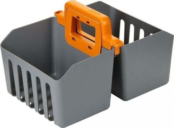 Splast TSK-0006 plastvagn 2x25L + korg