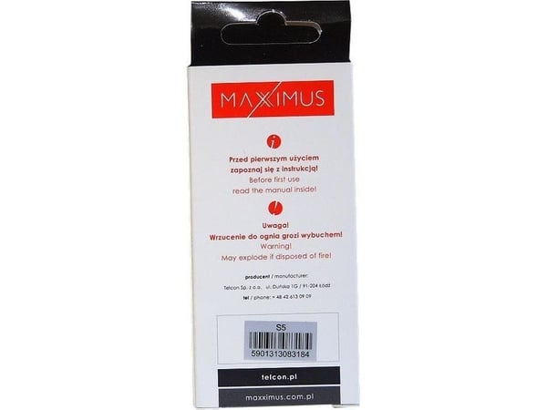 Batteri Maxximus BAT MAXXIMUS SAM GALAXY S5 3000 mAh EB-BG900BBE