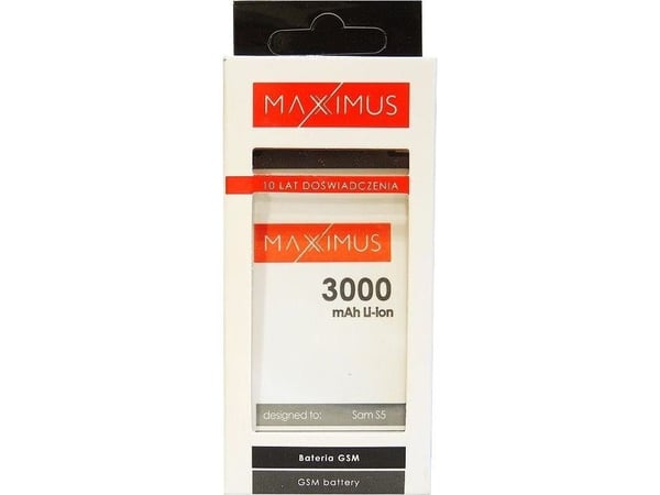 Batteri Maxximus BAT MAXXIMUS SAM GALAXY S5 3000 mAh EB-BG900BBE