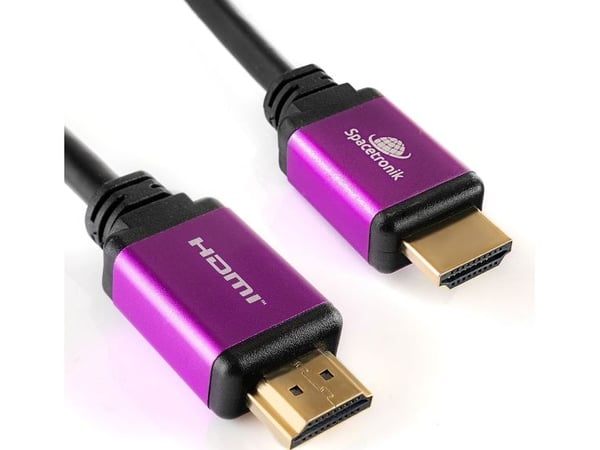 Spacetronik HDMI till HDMI-kabel 1,5 m svart (5903031025521)