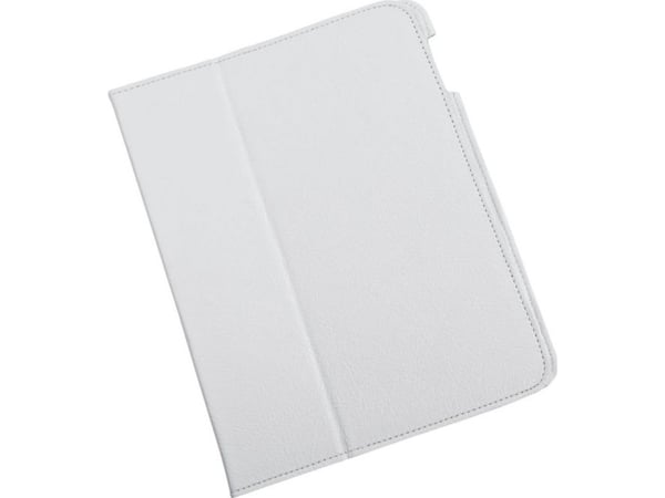 Quer nettbrettetui, etui dedikert til Apple Ipad 3, skinn, hvit