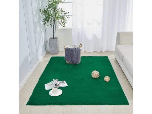 Strado Rabbit Strado stueteppe 200x200 Flaskegrønn (grønn), universal