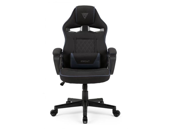 SENSE7 Knight lenestol i svart og blått stoff