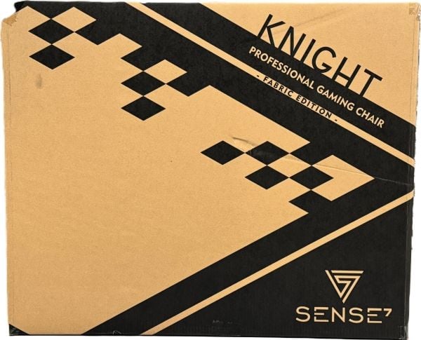 Knight tyg i svart-grå