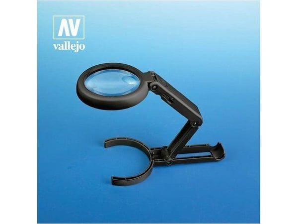 Lightcraft sammenleggbar LED-lupe (med inbult stativ)