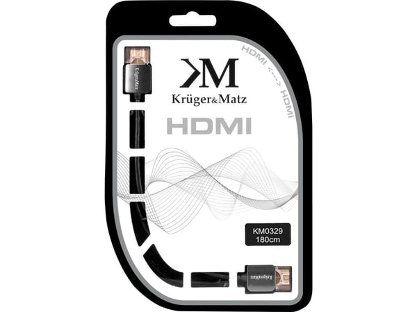 Kruger & Matz HDMI–HDMI-kabel (A-A) 1,8 m