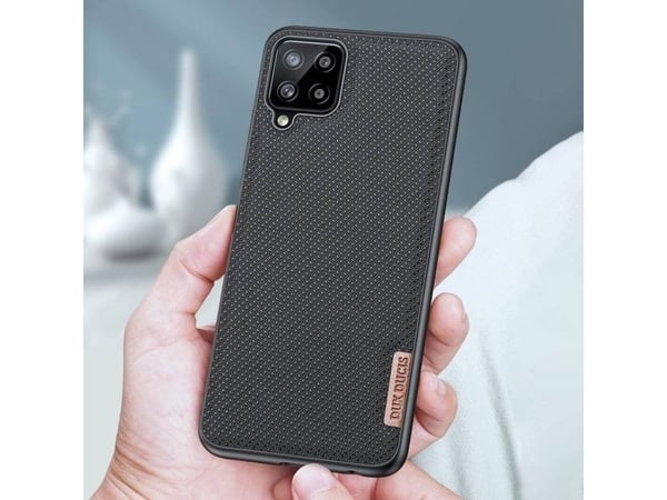 Hurtel Dux Ducis Fino-deksel i nylon til Samsung Galaxy A22 4G - grå