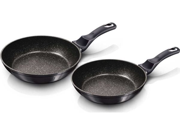 Berlinger Haus BH6917, Mixed set, Hiilikuitu, Hiilikuitu, Marmori, Musta, 20 cm