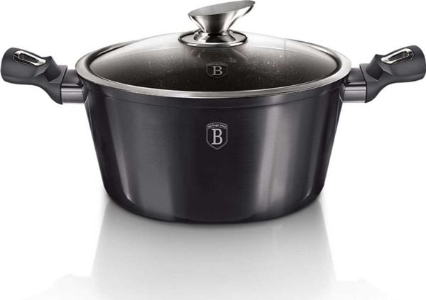Berlinger Haus BH6917, Mixed set, Hiilikuitu, Hiilikuitu, Marmori, Musta, 20 cm
