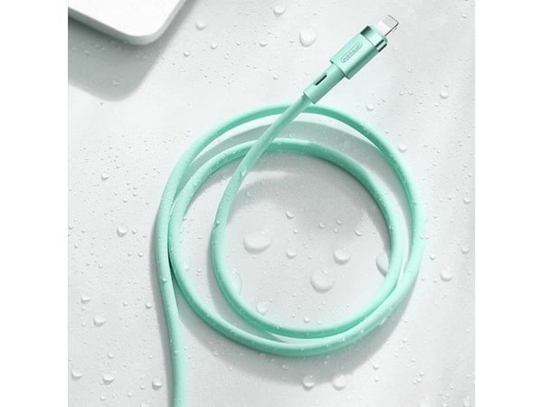 Joyroom USB-A till Lightning-kabel 1,2 m vit (6941237109293)