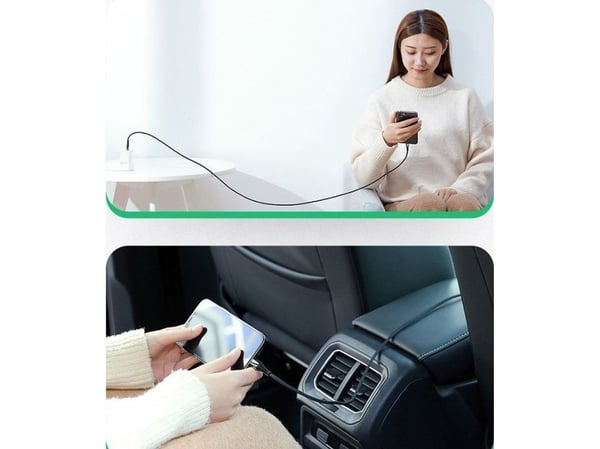 Joyroom-kabel USB Type C - Lightning Power Delivery 20W 2,4A 1,2m rød (S-1224K2 Rød)