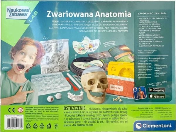 Clementoni anatomilärarsats