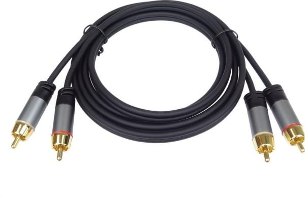 PremiumCord PREMIUMCORD kaapeli, 2x CINCH-2x CINCH M/M, 1.5m