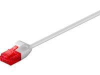 MicroConnect - Nettverkskabel - RJ-45 (hann) til RJ-45 (hann) - 1 m - UTP - CAT 6 - uten hindringer, flertrådet - grå