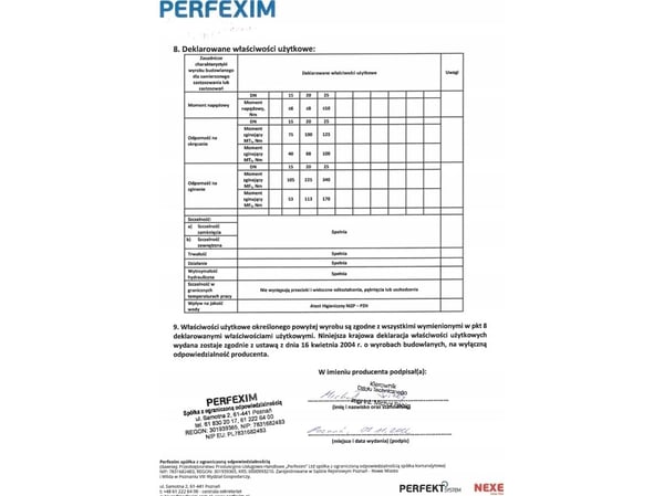 Perfexim 1410 KULEVENTIL II PN10 G3 WW