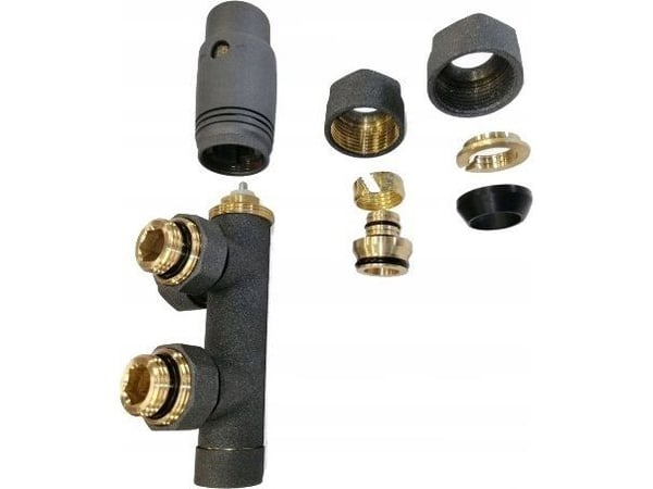 Invena INVENA DUOPLEKS FOR NEDRE STØTTE 50MM GRAFITT