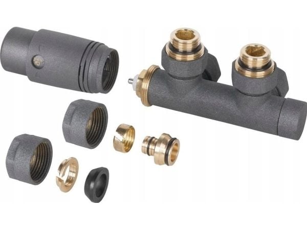 Invena INVENA DUOPLEKS FOR NEDRE STØTTE 50MM GRAFITT