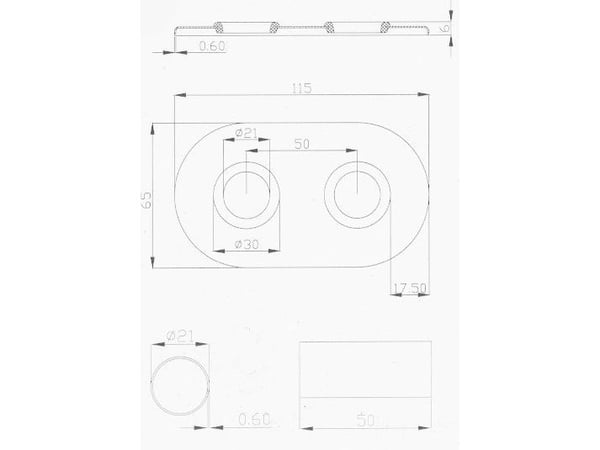 Invena INVENA DUOPLEX PLUGS GRAPHITTI