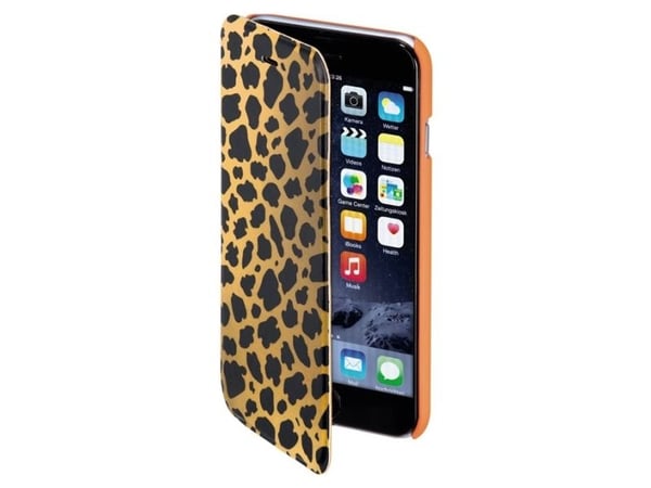 Mobiililompakko DesignLine iPhone6/6S Leopardinruskea