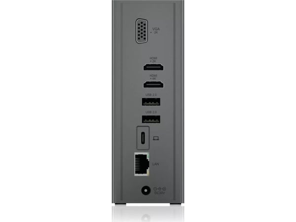 Raidsonic | Iskald boks | IB-DK2262AC dokkingstasjon | Dock | Ethernet LAN (RJ-45)-kontakter 1 | Antall VGA (D-Sub) kontakter 1 | USB 3.0 (3.1 Gen ...