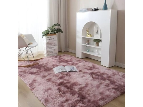 Strado Ombre shaggy teppe 160x200 OmbrePurple (rosa) universell