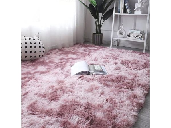 Strado Ombre shaggy teppe 160x200 OmbrePurple (rosa) universell