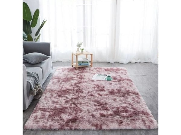 Strado Ombre shaggy teppe 160x200 OmbrePurple (rosa) universell