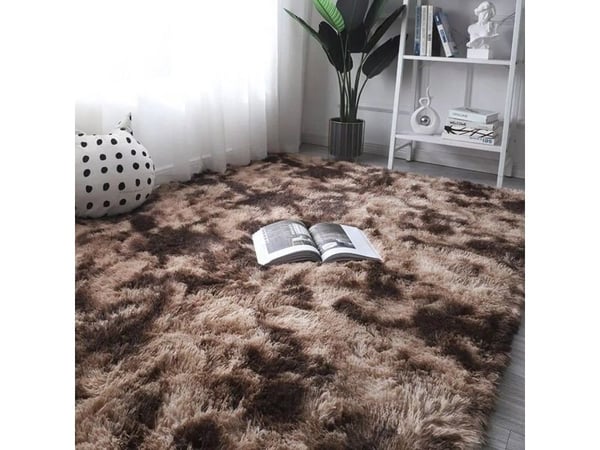 Strado teppe Ombre Shaggy Strado 200x290 OmbreCoffee (brun) universell